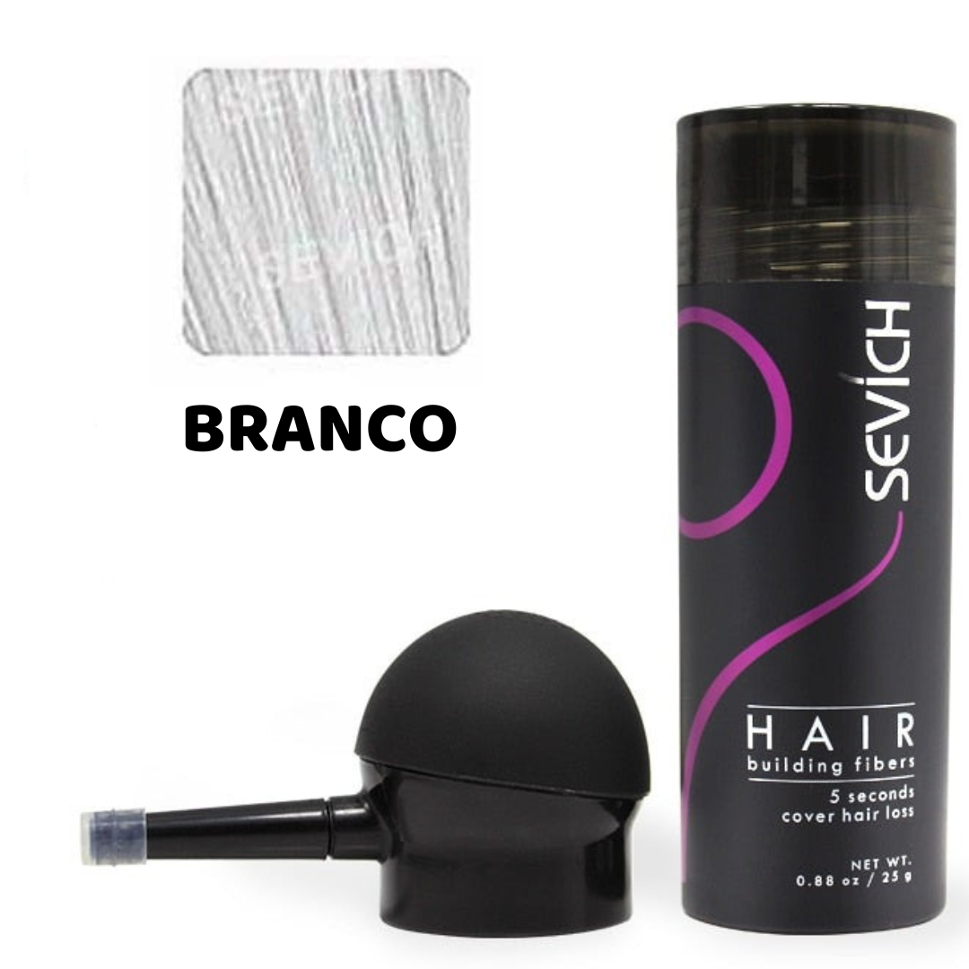 Sevich Magic Hair Fiber - Fibra Capilar Para Falhas e Calvície - Festa do Desconto
