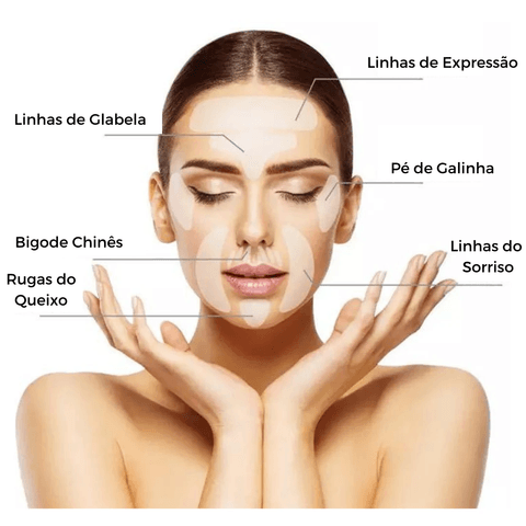 Adesivo Anti Rugas Face Lifting - Festa do Desconto