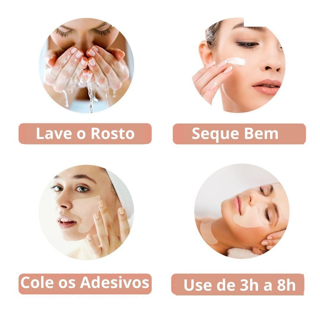 Adesivo Anti Rugas Face Lifting - Festa do Desconto